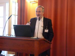 Lecture on EVIDENT project by Stephan Günther during RaMI-NGS conference in Hamburg